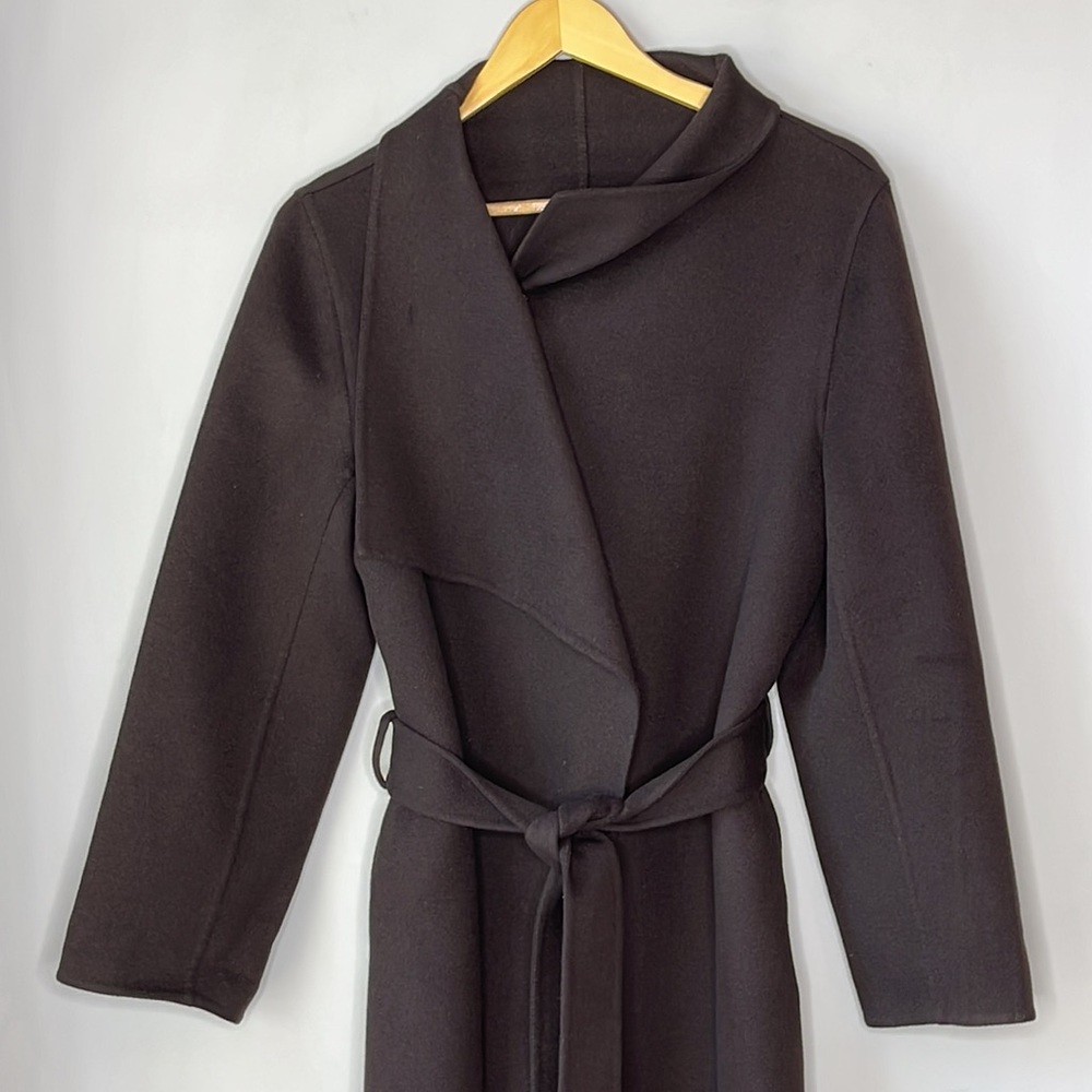 Cashmere Wrap Coat Made in France